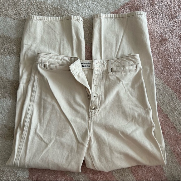 Reformation Lexi High Rise Wide Leg Jeans - Picture 6 of 10